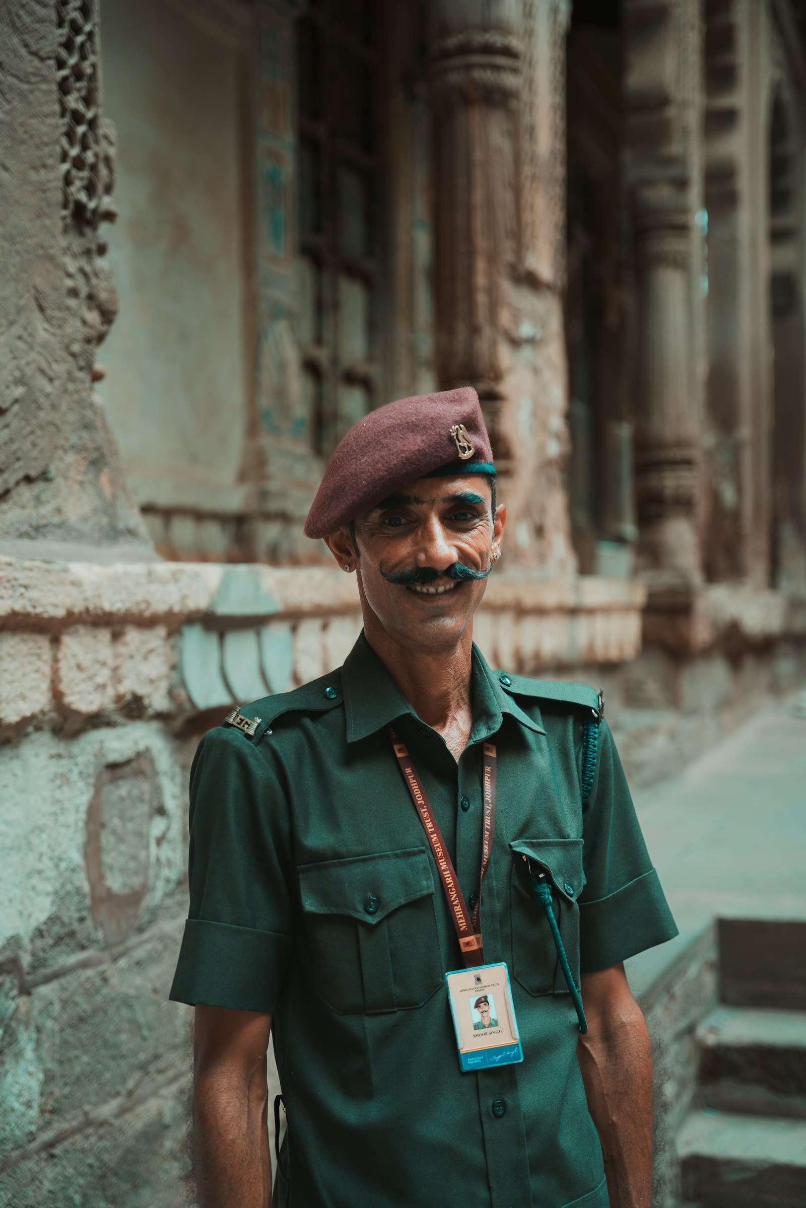 Trained security guard in uniform – security services in Raipur, Chhattisgarh